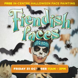 Fiendish Face Painting